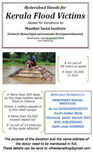 Kerala, India. Appeal for solidarity after the worst floods in over a century