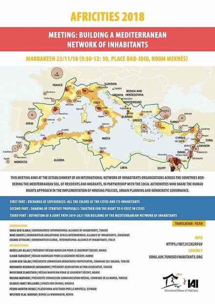 Towards the construction of a Mediterranean Inhabitants' Network