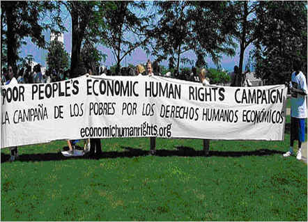 USA, Poor People’s Economic Human Rights Campaign 02-10-2009